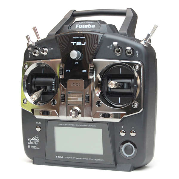 Futaba T8J 2.4G 8CH S-FHSS Transmitter With R2008SB Receiver  Mode 2