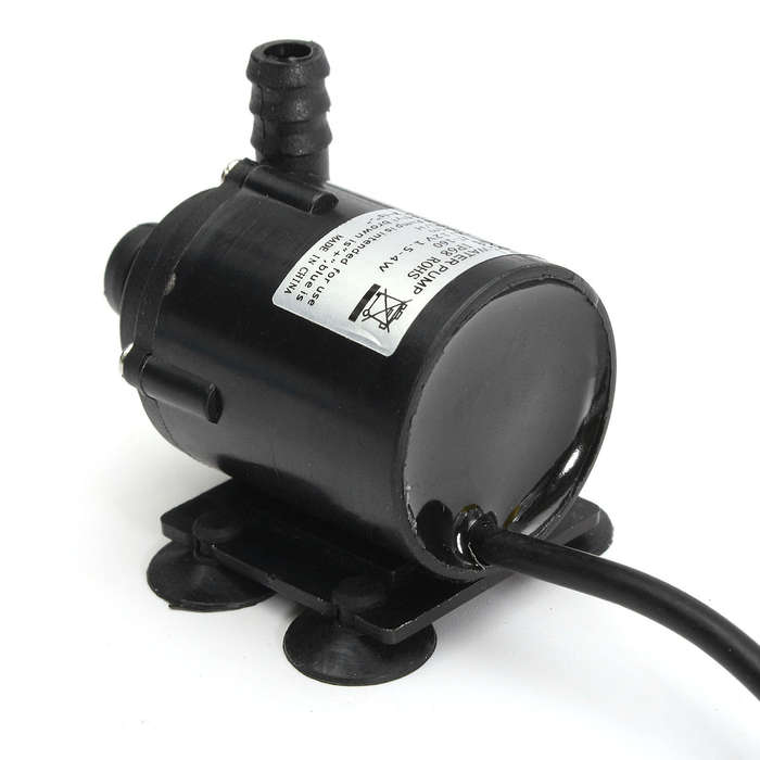 12V 280L/H Water Pump Mini Brushless Water Pump Submersible Motor - 0.07kg