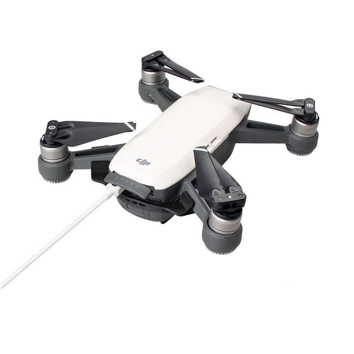 Anti-slip Battery Buckle Clip Fuselage Frame Holder Guard Cover Strap for DJI Spark Drone - 0.01kg