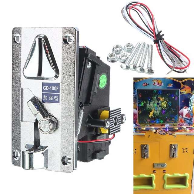 Plastic Electronic Advanced Front Entry CPU Multi Coin Acceptors Comparison Coin Selector - 0.30kg