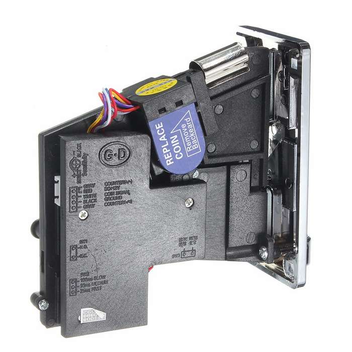 Plastic Electronic Advanced Front Entry CPU Multi Coin Acceptors Comparison Coin Selector - 0.30kg