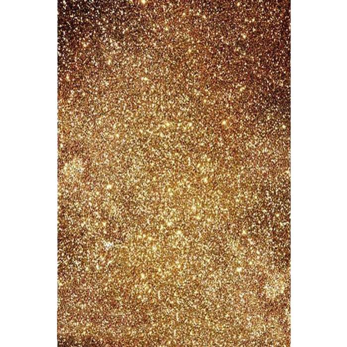 3X5ft Vinyl Golden Glitters Photography Background Backdrop Photo Studio Prop - 0.15kg