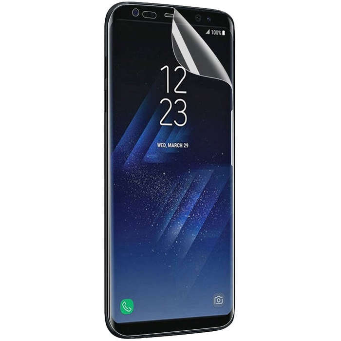 PET Clear Transparent 3D Soft Curved Full Cover Screen Protector For Samsung Galaxy S8/S8 Plus  -* S