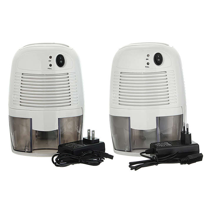 DC12V 500ml Water Tank Portable Mini Air Dehumidifier Quiet Dehumidifier Drying Moisture Absorber