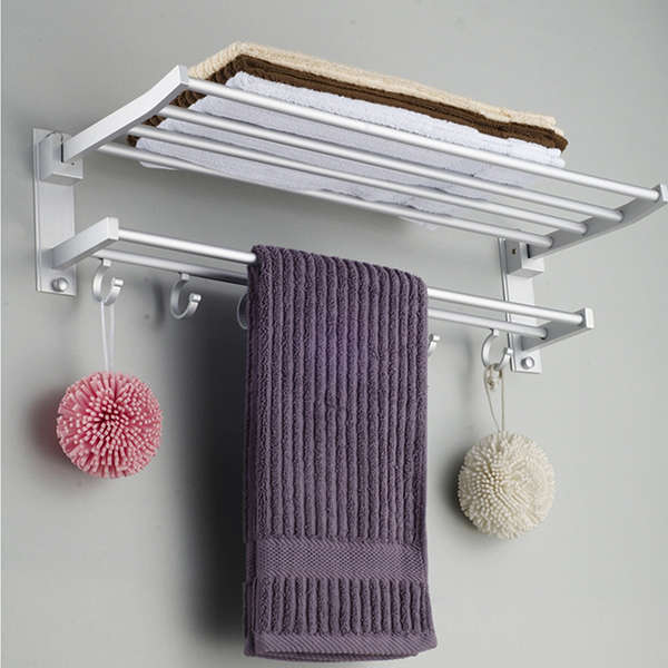 wall mount towel rack