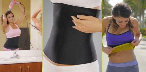 Stretch Neoprene Slimming Waist Belts Body Shaper Training Corset 