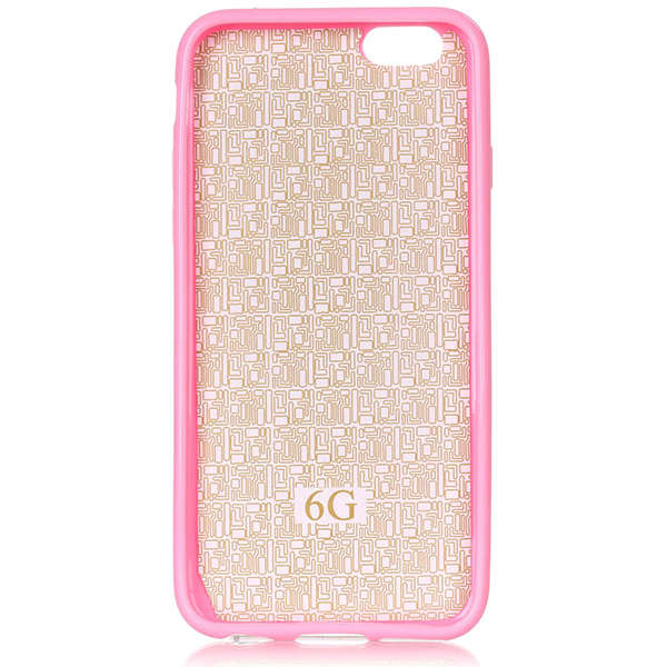 Fashion Pattern Glasses Dog Creative Back Holder Protector Case For iPhone 6 6s Plus