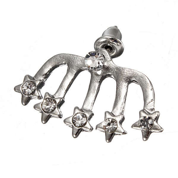 crystal cuff earring