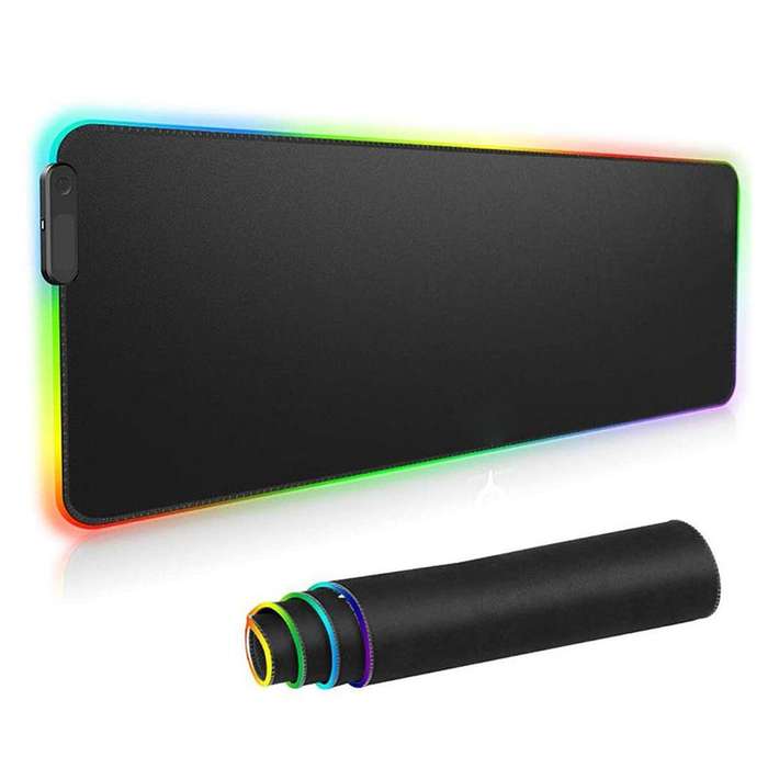 Extended Size & Durable RGB Gaming Mouse Pad Non-slip Rubber Base