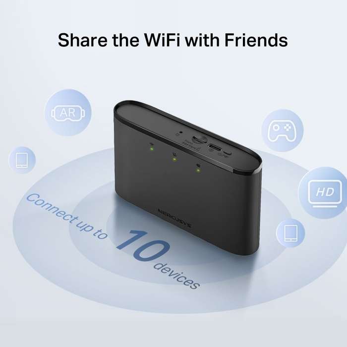 Mercusys MT110 4G LTE Mobile Wi-Fi