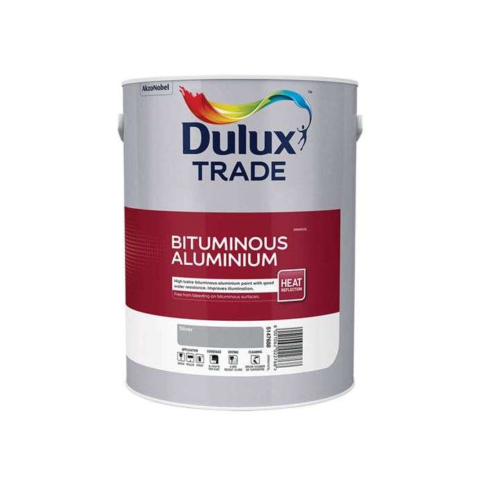 Dulux Trade Bituminous Aluminium Paint 5L