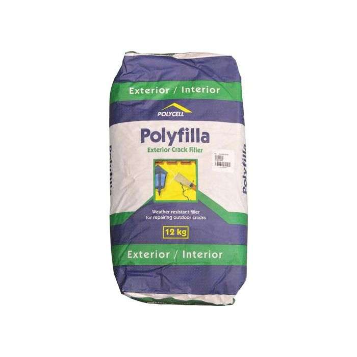Polycell Polyfilla Exterior Crack Filler 12kg