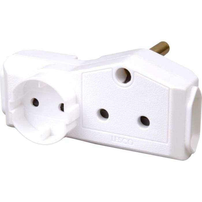 Lesco 4-Way Multiplug Adaptor