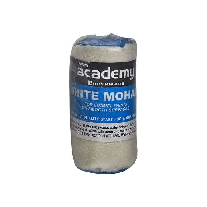 Academy Brushware White Mohair Roller Refill 100mm