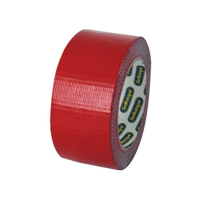 Sellotape Red Duct Tape 48mm x 25m