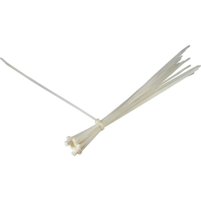 HellermannTyton White Cable Ties 4.7 x 305mm - 100 Pack
