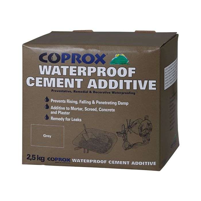 Coprox Waterproof Cement Additive Grey 2.5kg