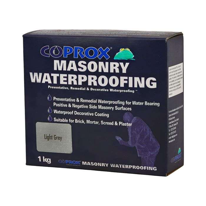Coprox Masonry Waterproofing Light Grey 1kg