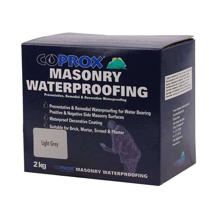 Coprox Masonry Waterproofing Light Grey 2kg