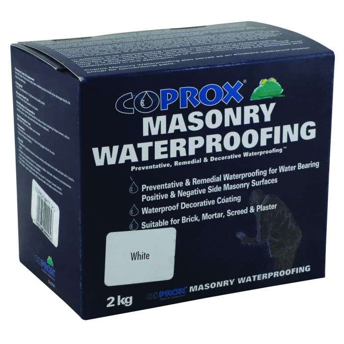 Coprox Masonry Waterproofing White 2kg