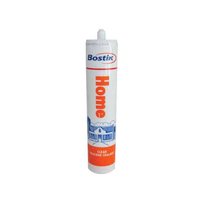 Bostik Home Silicone Sealant Clear 280ml