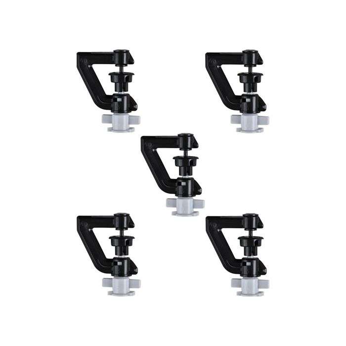 Rain-Jet Micro Irrigation Black Swivel Head - 5 Pack