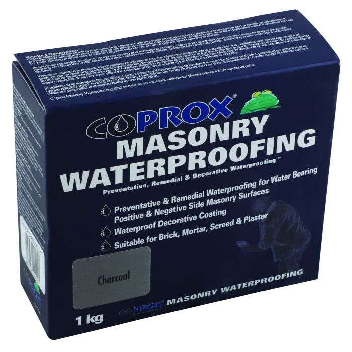 Coprox Masonry Waterproofing Charcoal 1kg