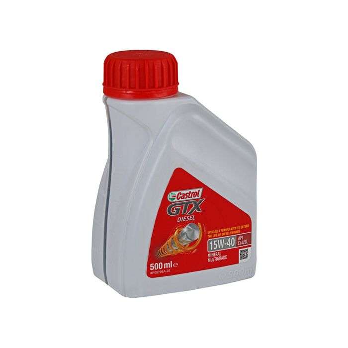 Castrol GTX Diesel 15W-40 Motor Oil 500ml