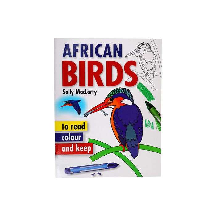 African Birds To Read, Colour & Keep (Paperback)