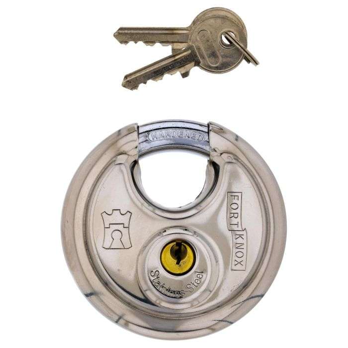 Fort Knox Discus Padlocks 80mm- Single