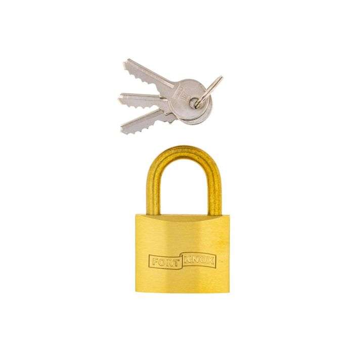 Fort Knox Solid Brass Padlock 40mm
