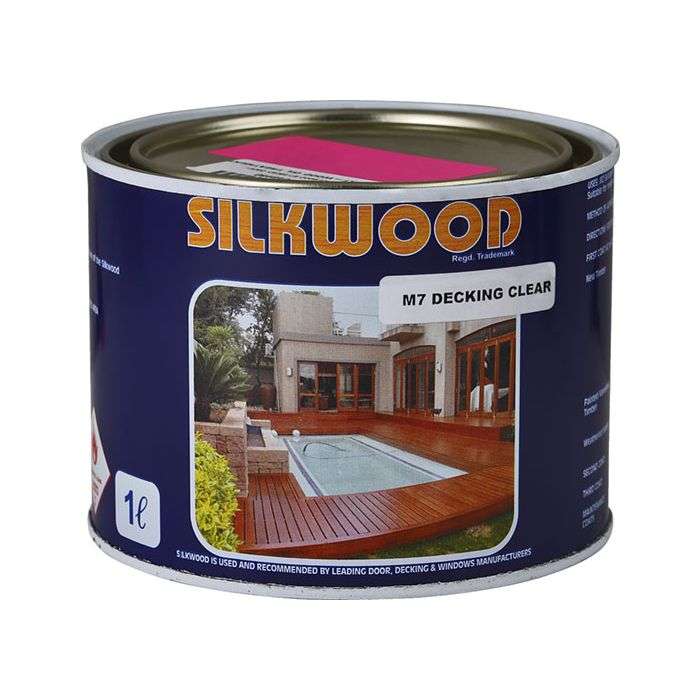 Silkwood M7 Decking Sealer 1L - Dark Maroon