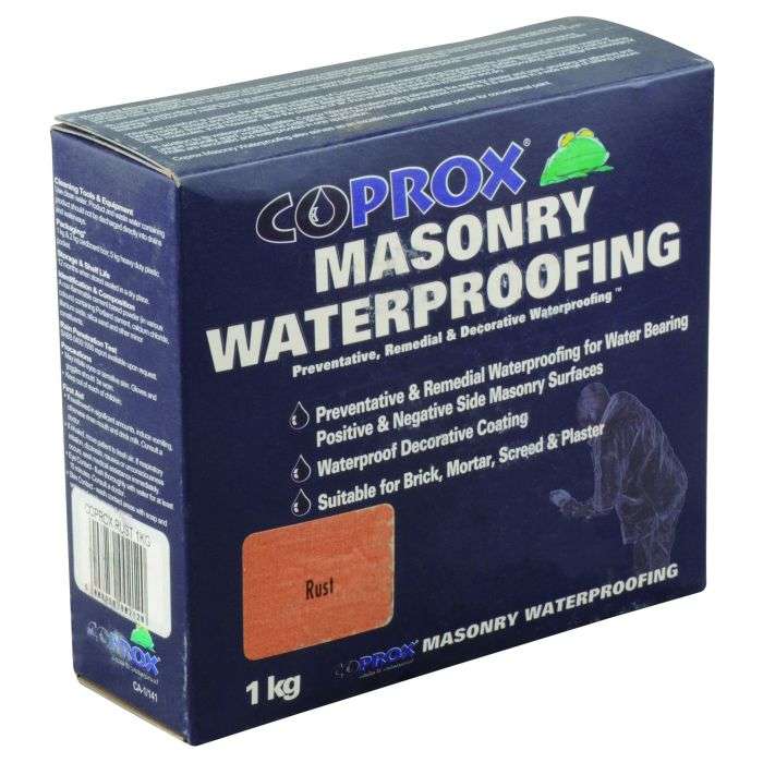 Coprox Masonry Waterproofing Rust 1kg