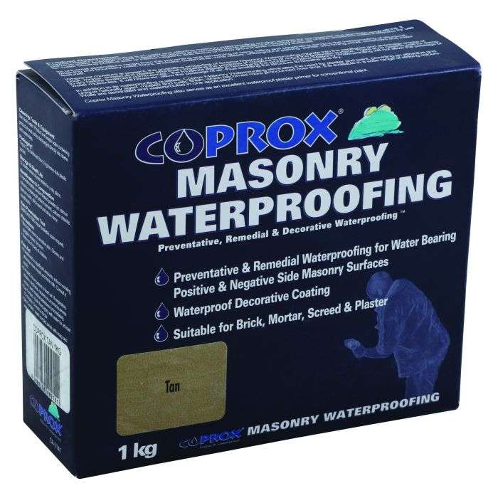 Coprox Masonry Waterproofing Tan 1kg