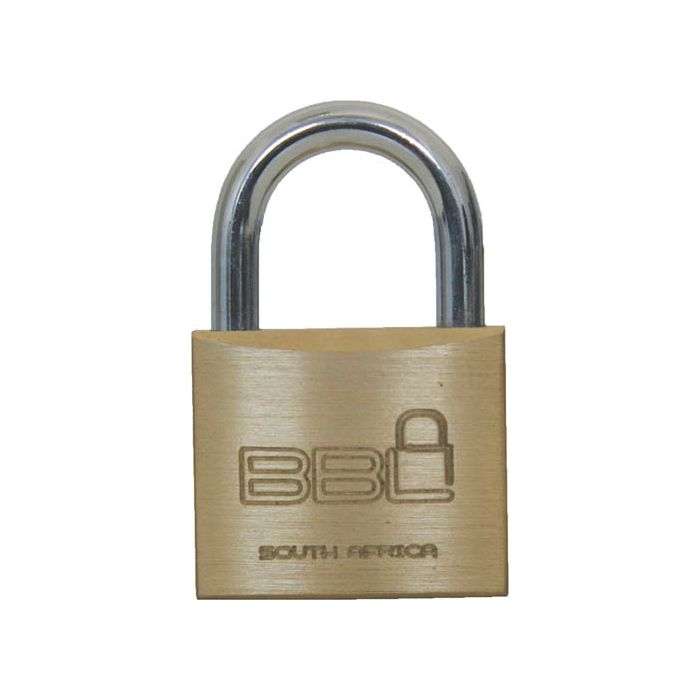 BBL Brass Padlocks 50mm- 4 Pack