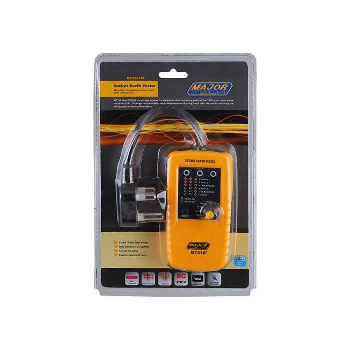 Major Tech Earth Leakage Tester