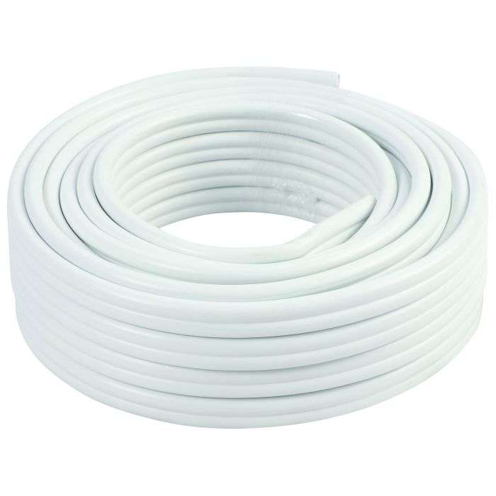 White Flat Twin & Earth 4.0mm x 10m