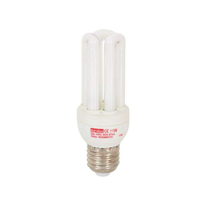 Eurolux 11W Warm White E27 CFL Lamp