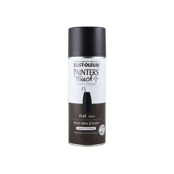 Rust-Oleum Painter's Touch Plus Flat Spray Paint 340g - Clear