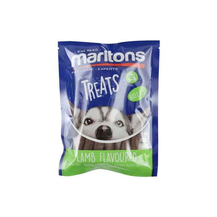 Marltons Lamb Flavoured Pet Treat Rolls 120g
