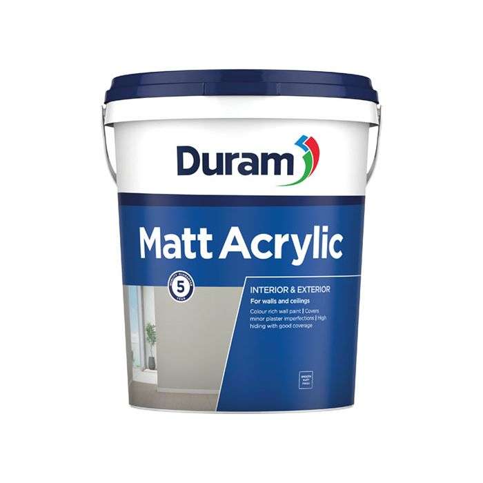 Duram Matt Acrylic Chena White 20L