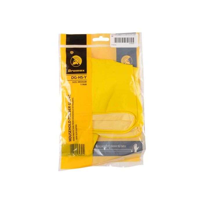 Dromex Rubber Household Gloves Size 8