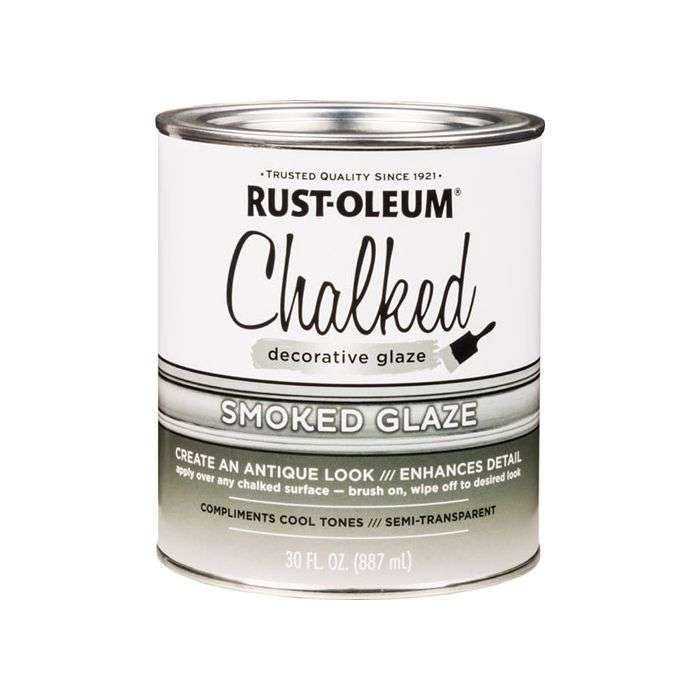 Rust-Oleum Chalked Decorative Glaze Smoked Glaze 887ml