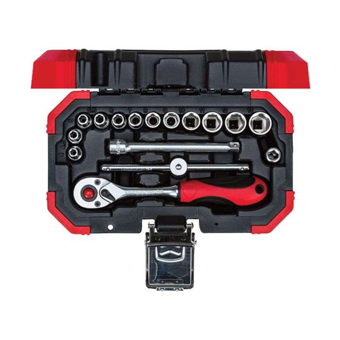 Gedore Red 16 Piece 1/4" Drive Socket Set