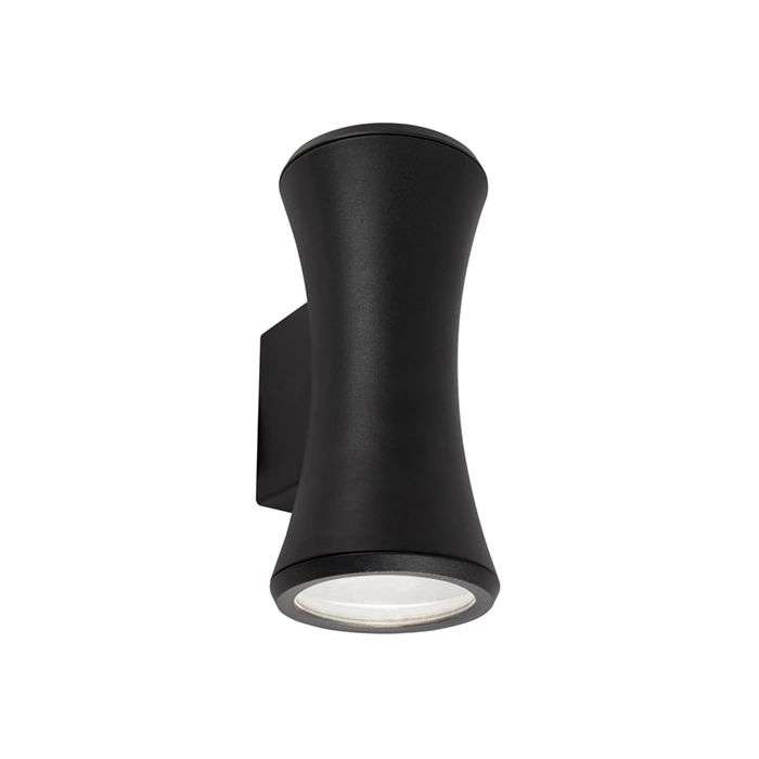 Bright Star Black Up/Down Facing Wall Light