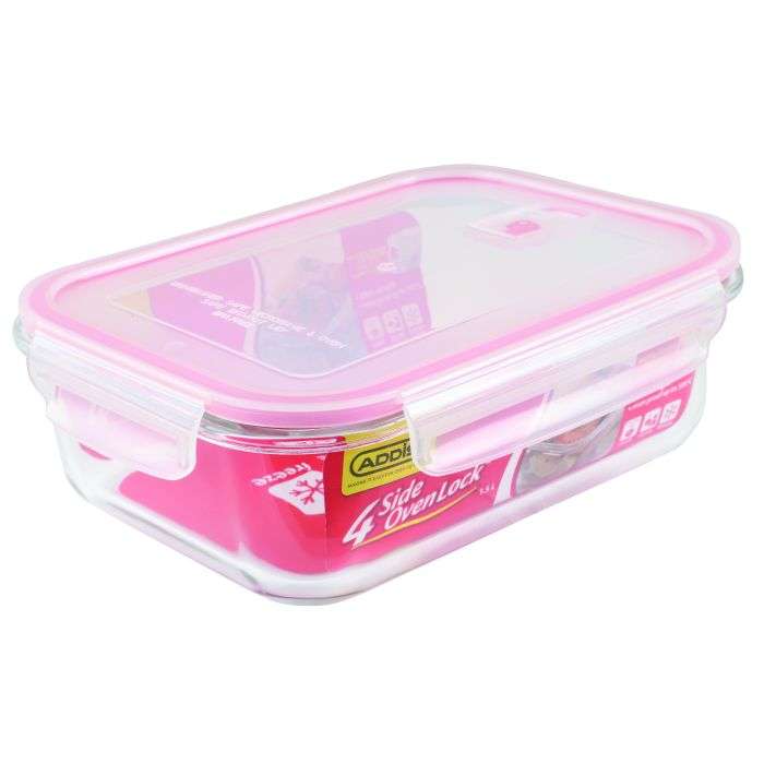 Addis Rectangular Oven Lock Storage Box 1.52L