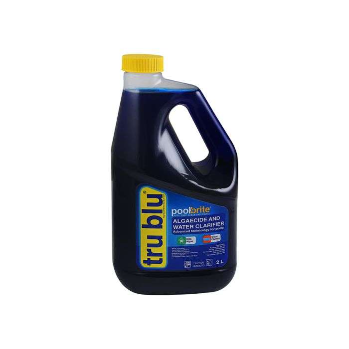 PoolBrite Tru Blu Algaecide & Water Clarifier 2L