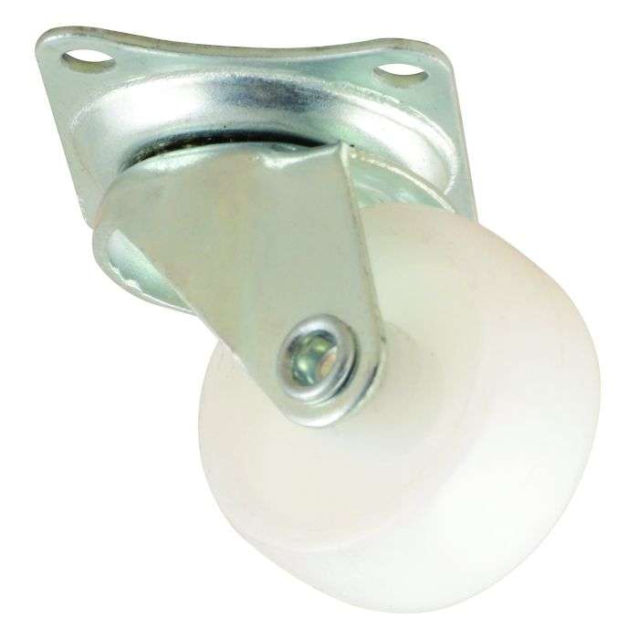 Castor & Ladder Nylon Swivel Castor Wheel 32mm