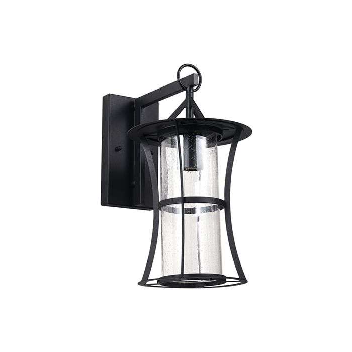 Bright Star Black Iron Concave Down Facing Lantern