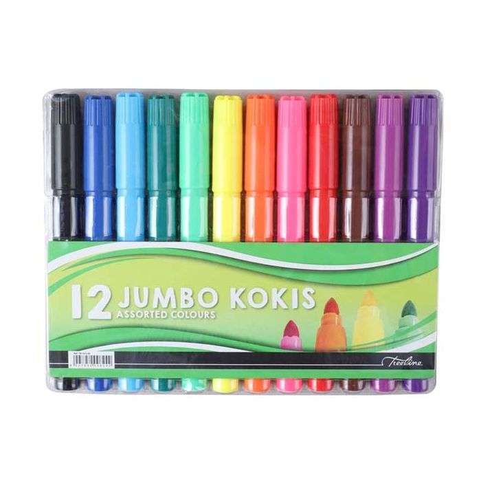 Treeline Fibre Tip Jumbo Kokis - 12 Pack